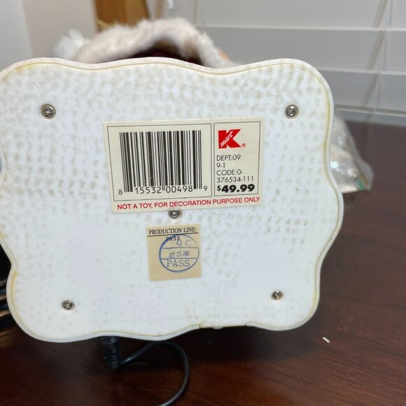 Vintage Christmas Trim A Home made exclusively for KMart - 3 piece Set Animatron - Picture 8 of 8